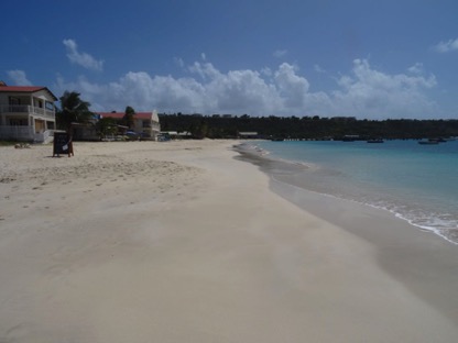 The beach in Anguilla